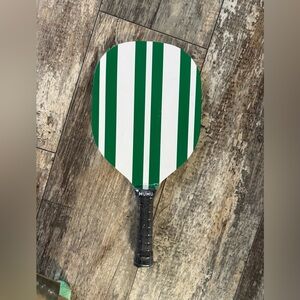 2 for $15 sale: Show Me Your Mumu Pickleball paddle green white stripes